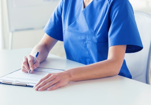 What is included in a nursing care plan?