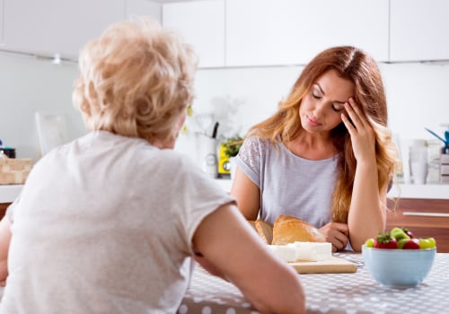 What are the 3 common stress of a caregiver?